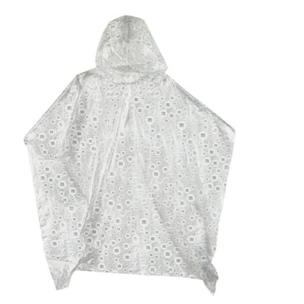 NEW M&M's Yellow Rain Poncho Ball One Size - Picture 3 of 7